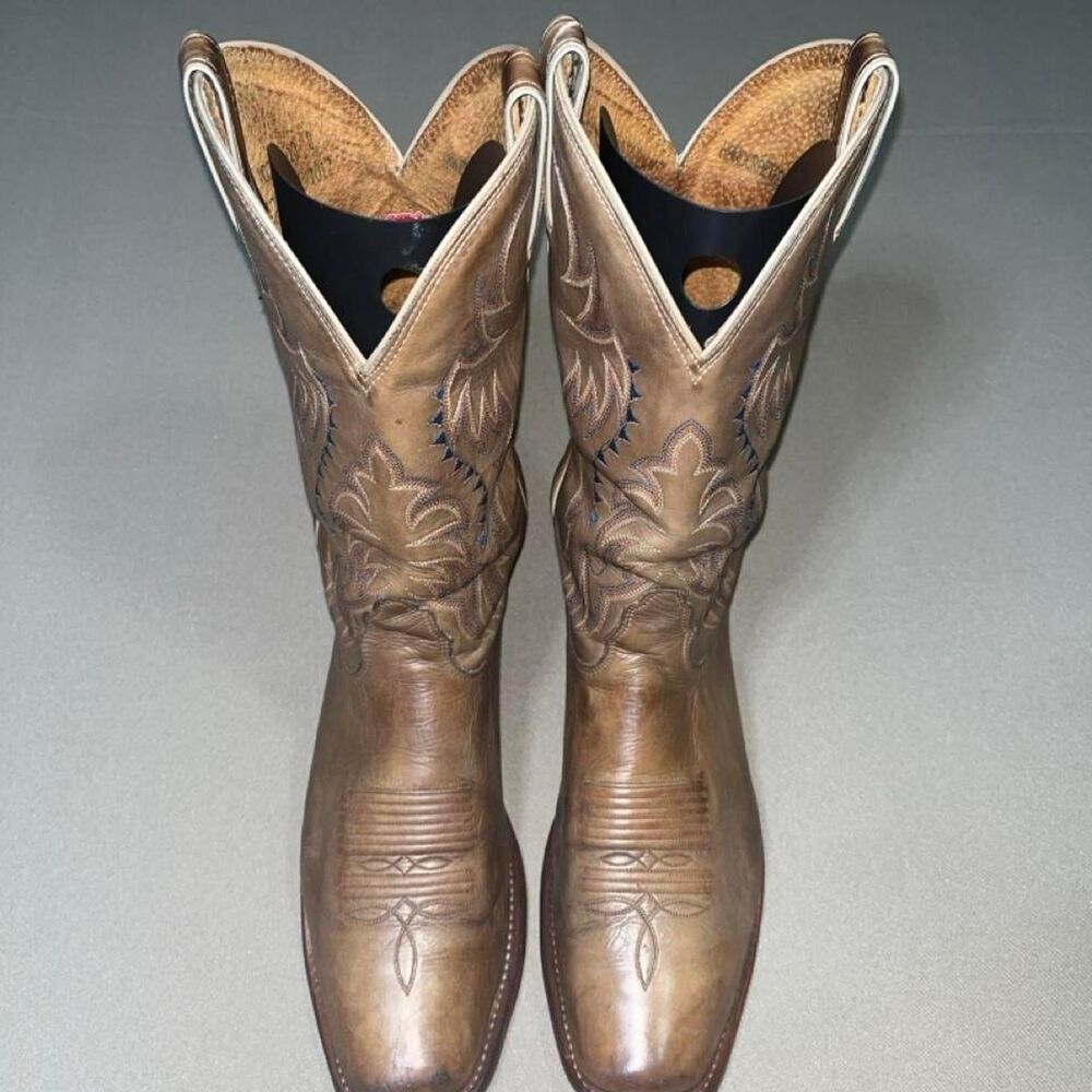 Nocona Men's Gold and Brown Boots